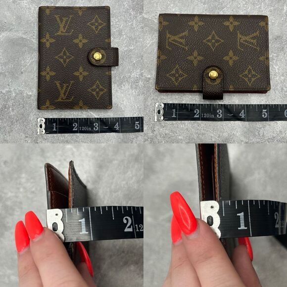 Louis Vuitton Monogram Etui Palm Cover Dark Brown Coated Canvas - Picture 16 of 16